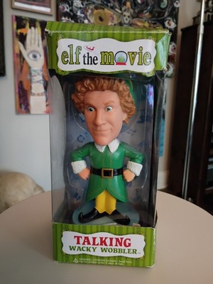 Buddy Elf The Movie Wacky Wobbler Bobble Head Funko With Box Read Description