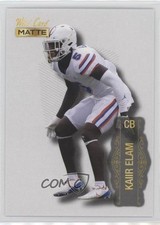 2022 Wild Card MATTE White Kaiir Elam #MB-71 Rookie RC 1a7j. rookie card picture