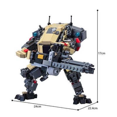 Legion Titan Mech Robot MOC Building Blocks Set 654pcs DIY Model Bricks Toy Gift