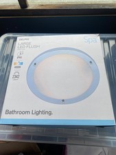 Delphi Large LED Flush Bathroom Ceiling Light
