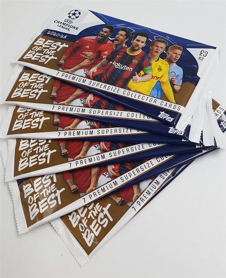 6 Packs Topps Best of The Best Soccer Football 2020