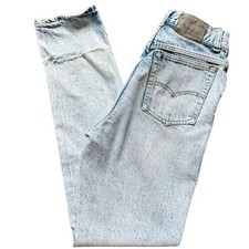 Levi s 900 Series Vintage Acid Wash Jeans 1980s 100 Cotton 24x30