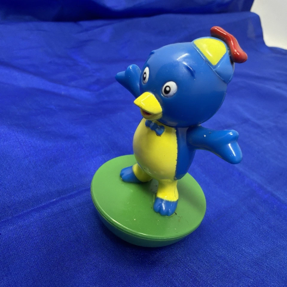 Figura Mattel Backyardigans Pablo Penguin 2006 Nickelodeon Cake Topper Figura Foto 3 de 4