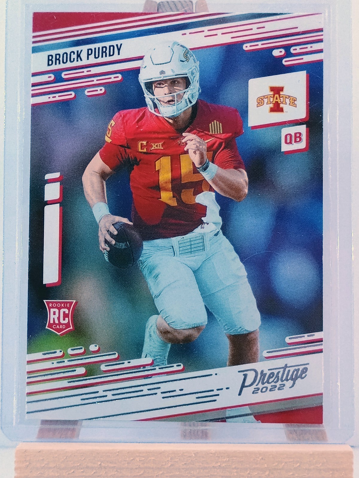 2022 Panini Chronicles Draft Picks - Prestige Brock Purdy #25 (RC) 49ers
