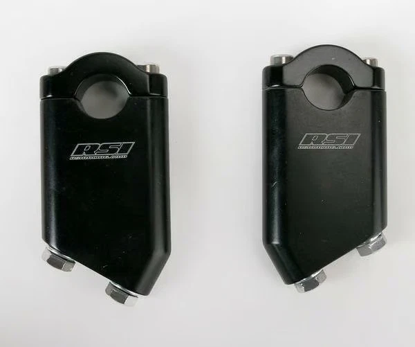 Угловая стояка руля RSI — 3 дюйма Подъем - 30 градусов - черный снегоход AR-3B-30 - Изображение 2 из 4