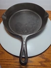 # 8 Vintage Griswold Erie PA. USA Big Block Cast Iron Skillet 704S 10.5 Inch