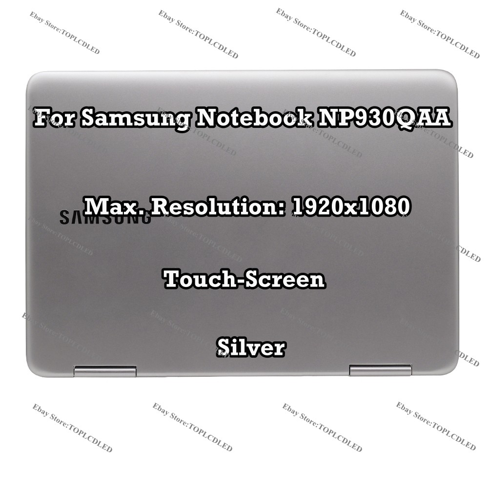 13.3"" Samsung Notebook NP930QAA-U02HK Touch LCD Screen Assembly Display Complete