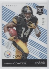2015 Clear Vision Rookie Blue 58/99 Sammie Coates (Left Hand at Chest) #114 0c3