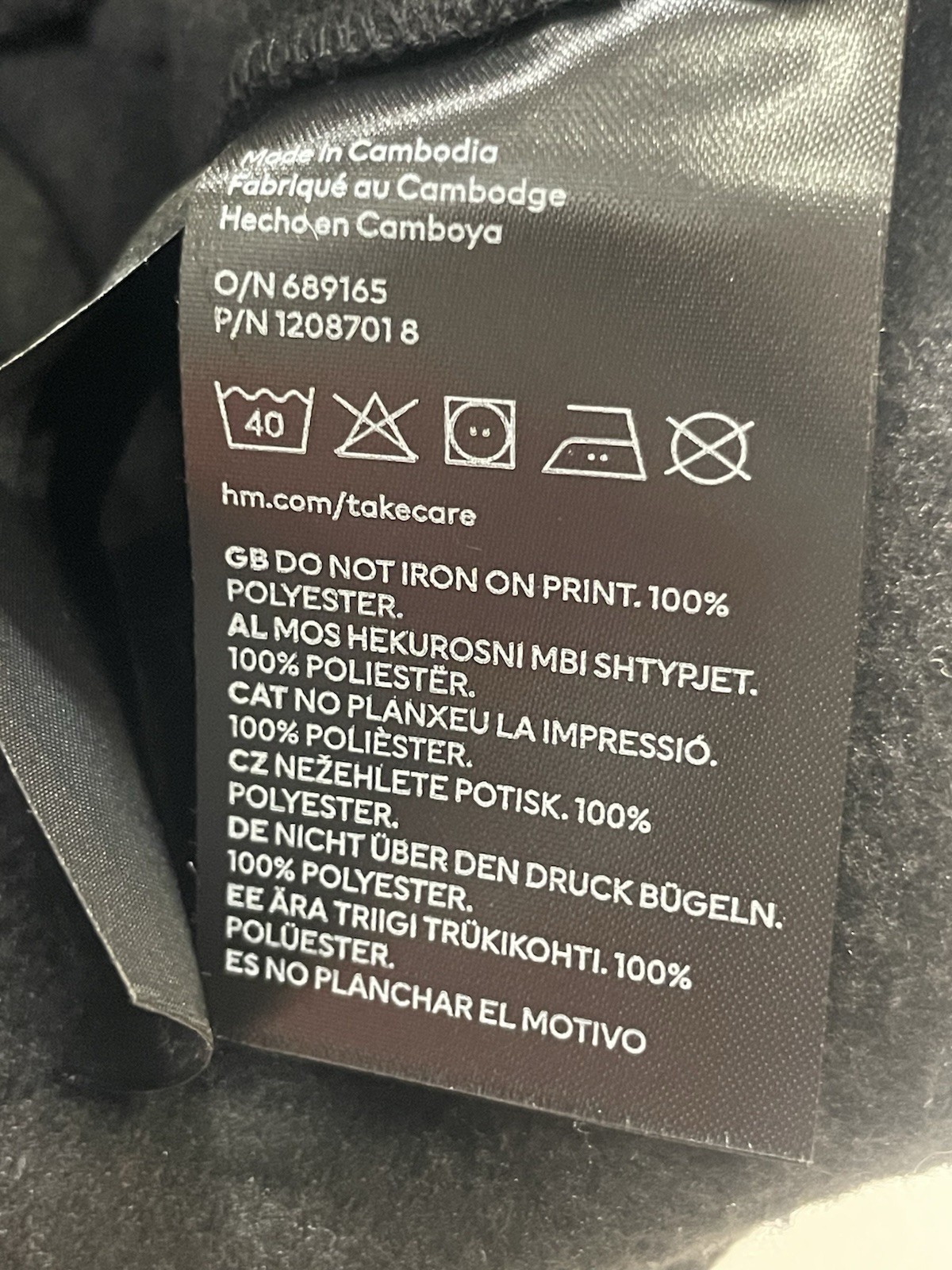 H&M Alpine Fleece Oversized Pink Black Full Zip Jacket XS SKI Snowboard Coat thumbnail 20