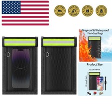 2 Pack Faraday Bags for Phones  Car Keys, Cell Phone Signal Blocking Pouch, ...