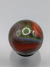 .72" Vintage Marble- Oxblood AV Swirls- Jabo DAS