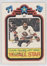 1978-79 O-Pee-Chee All Star Clark Gillies #327 HOF 0da0