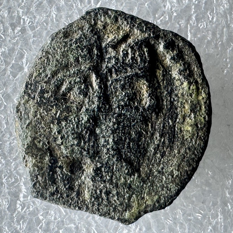 Mattatayah Antigonus Bronze 2-prutot Coin 40–37 B.C.  - SCARCE - Biblical Coin!