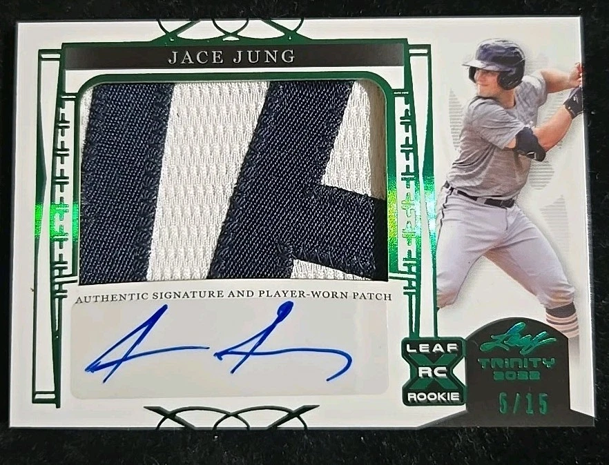 2022 Leaf Trinity - Jace Jung #PA-JJ1 for sale | eBay