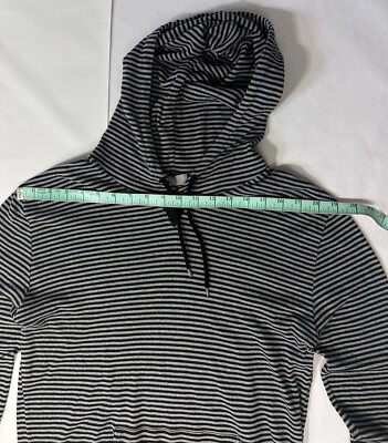 Dior Homme Hedi Slimane 2007 Vintage Striped Hoodie Size S WITH