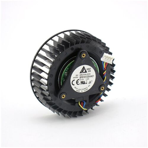 Delta BFB1012SHA01 12V 2.4A 4PIN Cooler Fan For AMD GPU Graphics Card Cooling - Picture 2 of 3