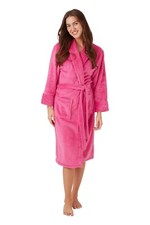LADIES WRAP OVER DRESSING GOWNS  SOFT COZY ROBE
