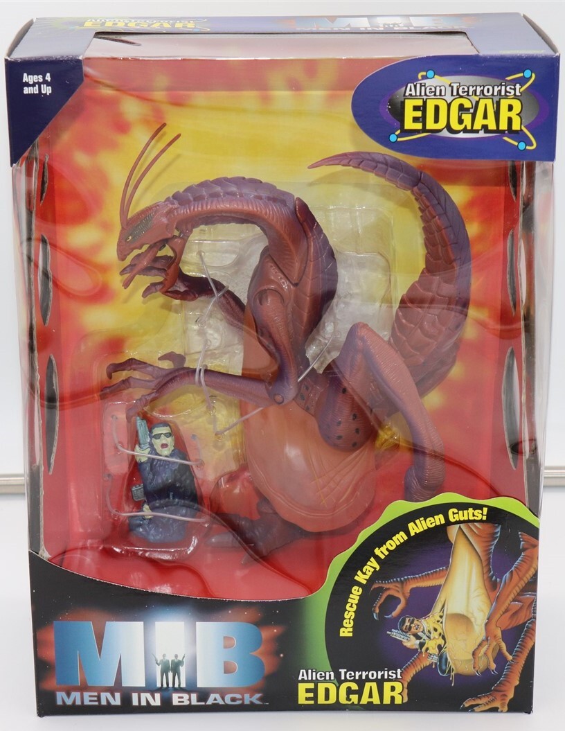 MIB エイリアンテロリスト エドガー フィギュア Men in Black MIB Alien Terrorist Edgar Action Figure 1997