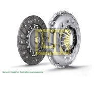Kupplungssatz Luk Repset Luk 624312609 FüR Vw Sharan Seat