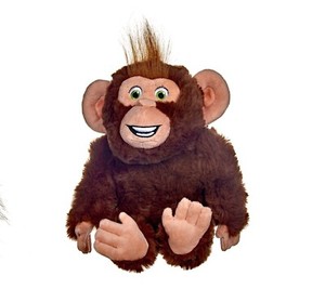 steve the monkey plush toy