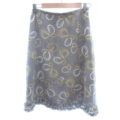 HANAE MORI SPORTS PRIMATTIVO FU SKIRT MIMOREL LONG FRILL TOTAL  