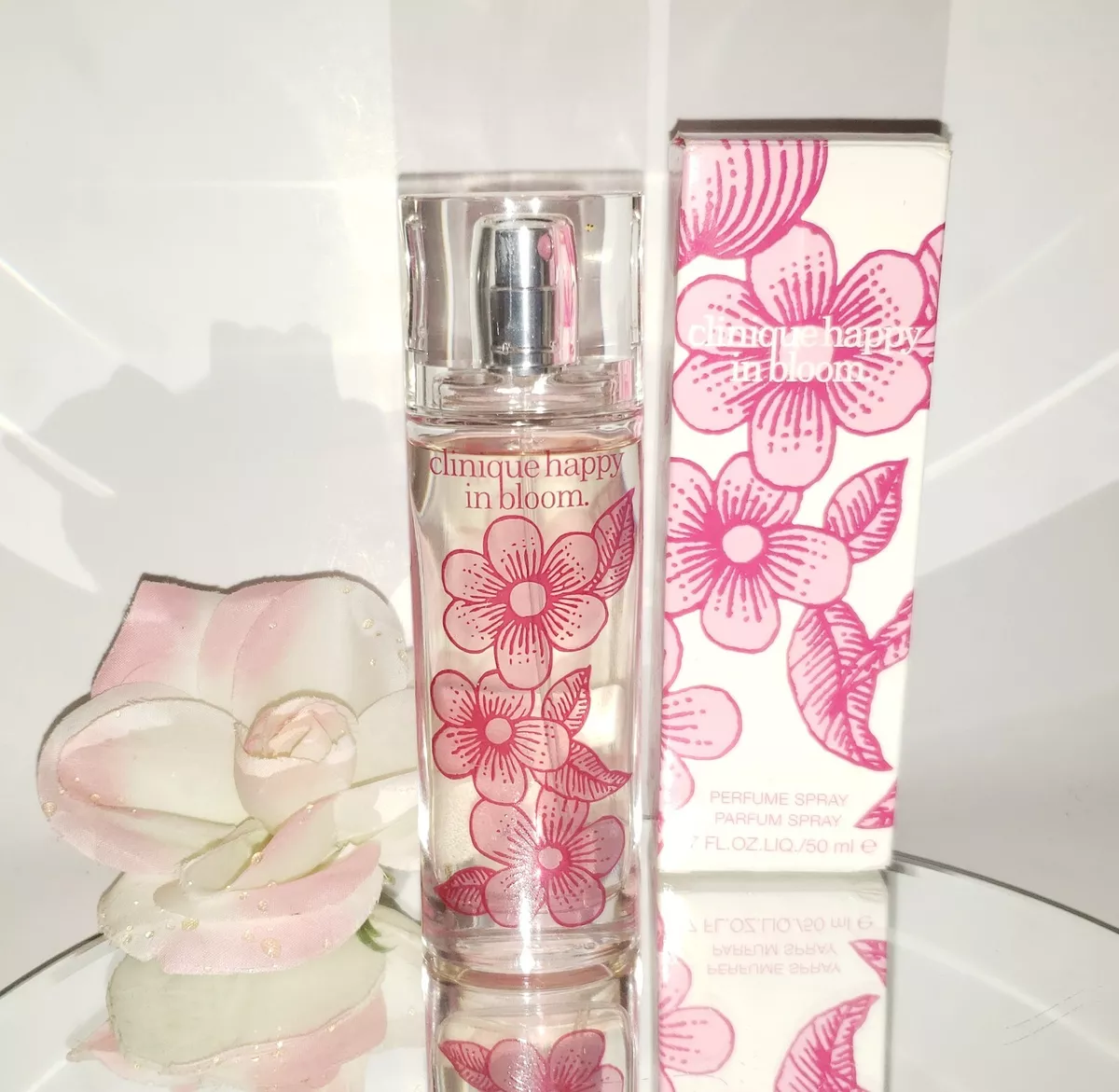 Clinique Happy In Bloom Eau De Parfum EDP Perfume Spray 1.7oz Discontinued