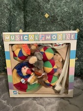 Vintage1985 Dakin Musical Mobile Circus Clown Animals It's a Small World