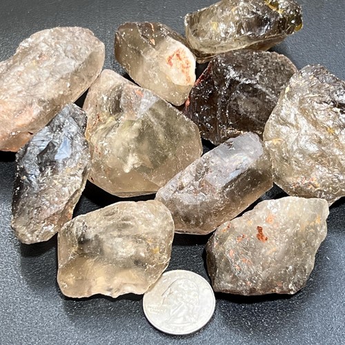 Smoky Quartz Crystal Rough (By The Piece Or Pound) Bulk Wholesale Lot Raw Supply - Picture 2 of 2