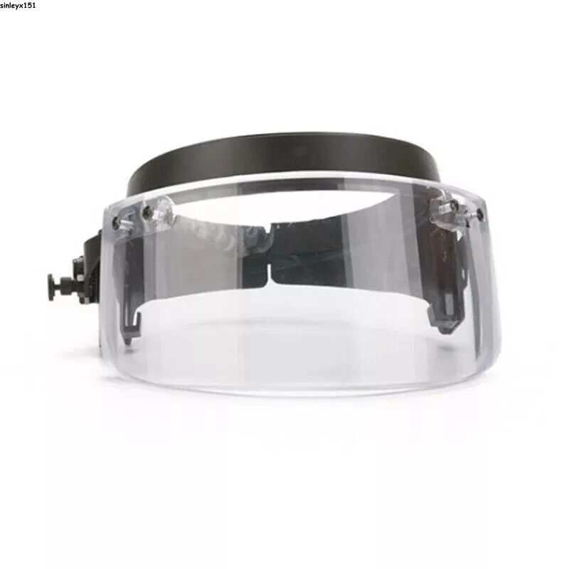 Тактический шлем с прозрачным козырьком NIJ IIIA Plates маска для лица баллистические пластины - Изображение 3 из 4