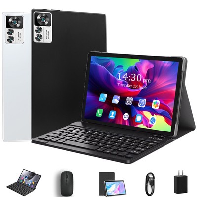 2024 Tab 10.1'' Android 14 Tablet PC 12GB+256GB 8 Core WiFi Dual Camera Bluetooth