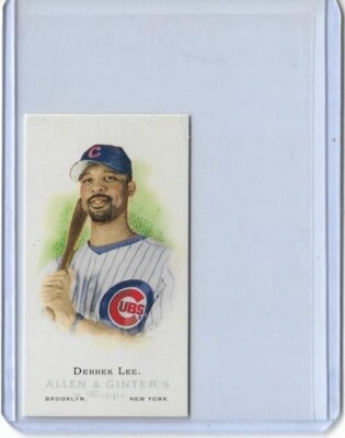 RARE 2006 ALLEN & GINTER DERREK LEE SHORT PRINT SP MINI CARD #156