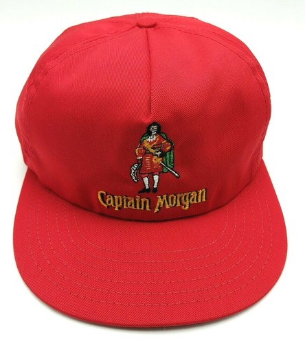 CAPTAIN MORGAN hat vintage red 