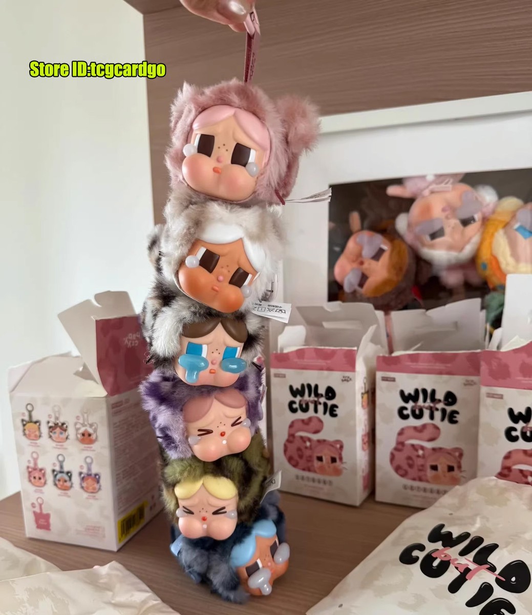CRYBABY Wild but Cutie シリーズ - 6個セット CRYBABY Wild but Cutie Series - Vinyl Plush Pendant Blind