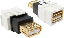 USB 2.0 A Type Female to Female Gold Plated M...