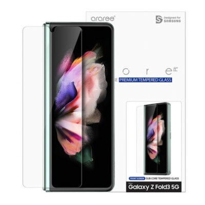 Samsung Galaxy Z FOLD3 Tempered Glass Screen Protector Film Araree Korea SubCore