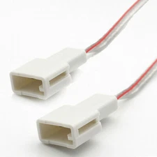 New 2x Car Stereo Speaker Wire Harness Adapter Connector Cable For Toyota