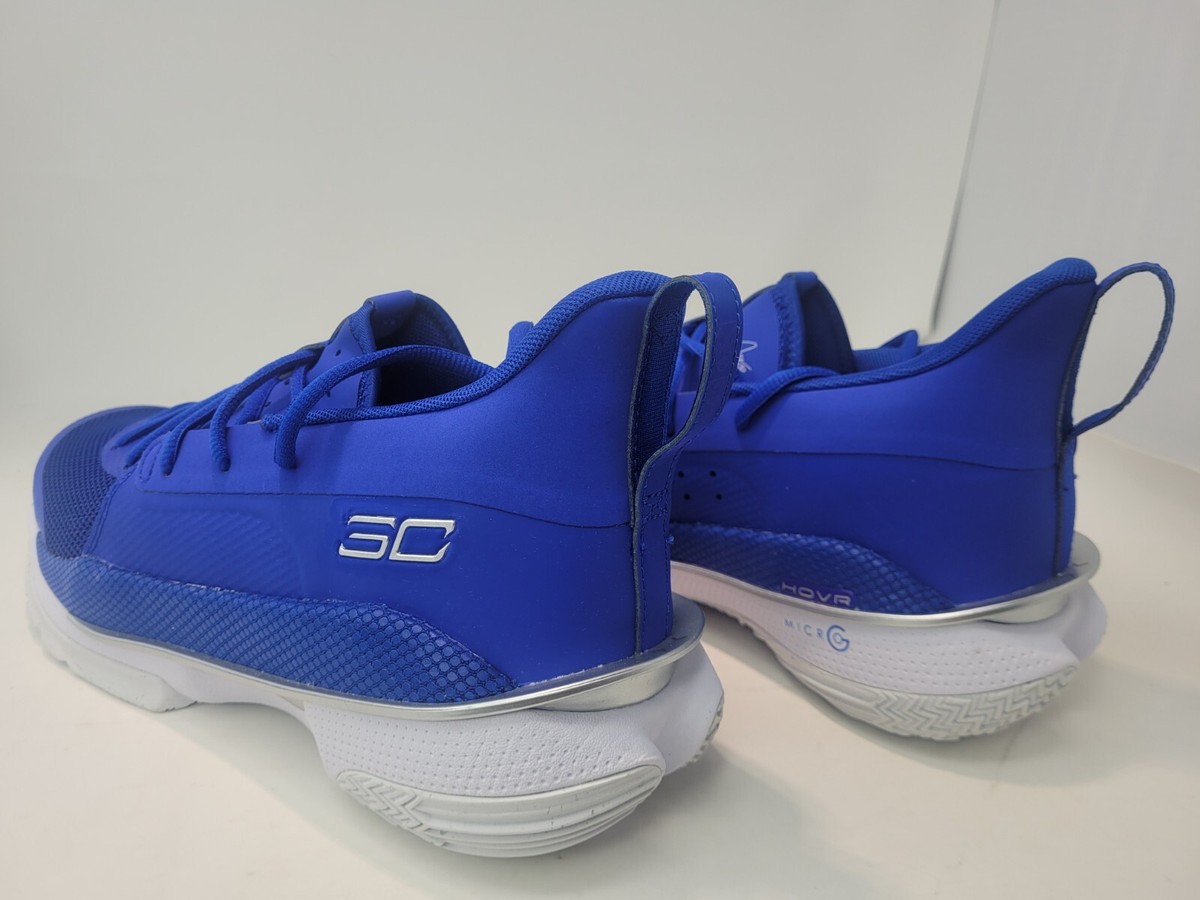 Brand New Under Armour Curry 7 Royal Men's Basketball Shoes Men's