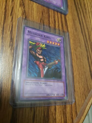 Yu-Gi-Oh Metal Raiders Unlimited Musician King MRD-103 Near Mint Never Played  - Picture 1 of 2