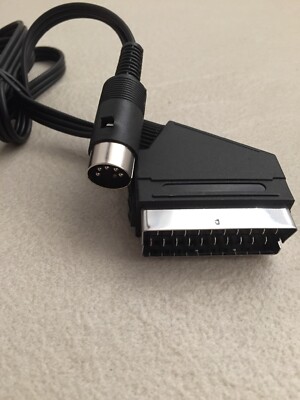 Cavo AV DIN audio Scart Video Commodore 64- C64C- C16 C116 PLUS4 C128 64 VIC20