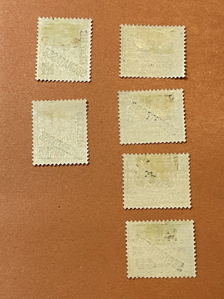 #1s del Mundo Ciudad del Vaticano J1-6 MNH/LH 1931 Scott $228,00 KS Filatélica Foto 2 de 2