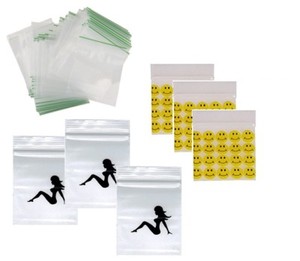 tiny zip lock baggies
