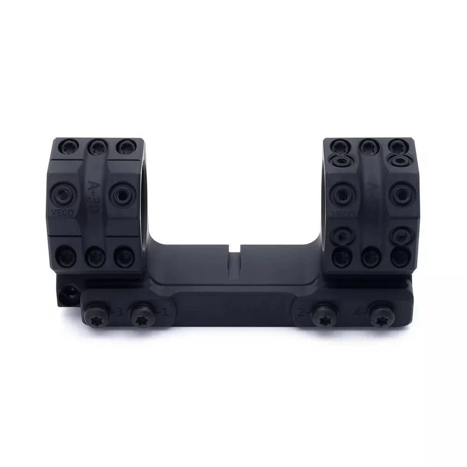 30/34mm Tube SP-4002/3002 Solid 0MIL 0MOA Scope Mount 1.50" Height Surfaces - Image 3 of 4