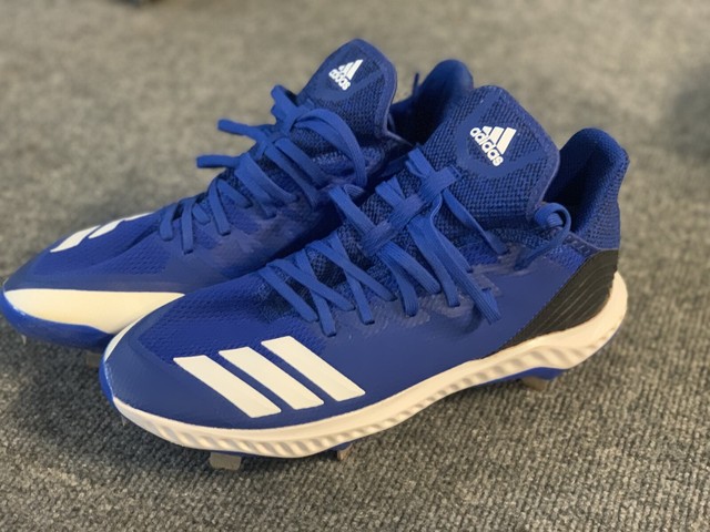 adidas Icon Bounce Hybrid Size 9 Blue Baseball Metal G27335 Retail for sale online | eBay