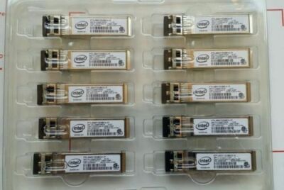 10PCS Intel FTLX8571D3BCV-IT E10GSFPSR E65689-001 Ethernet SFP SR for X520-DA2