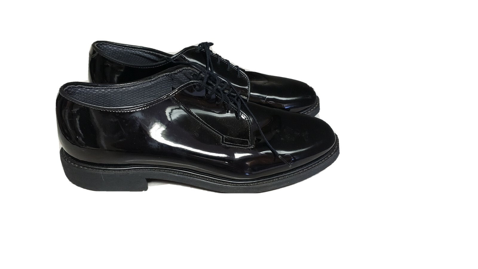 Bates Mens gloss black Uniform Military Dress Shoes 1… Gem