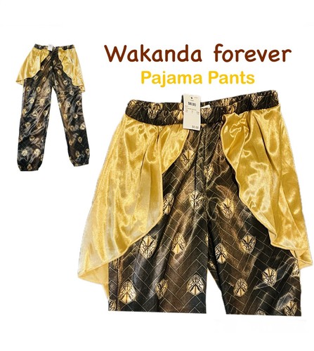 Marvels Pajama Black Panther Wakanda Forever PJ Costume Set For Girls. 2 Pieces - Picture 3 of 7