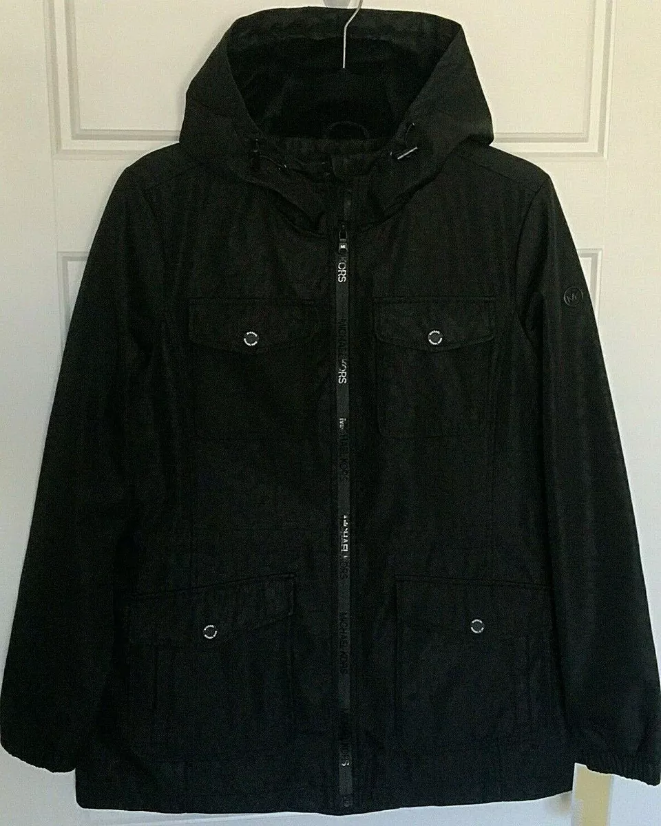 Michael kors fleece lined best sale coat