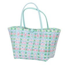 Markttasche medium oval bunt Overbeck And Friends Einkaufskorb Tasche Korb