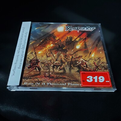 Rhapsody Rain of a Thousand Flames Promo Thailand CD (BMG 2001)