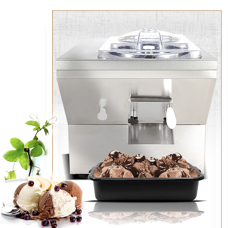 Kolice Commercial tabletop fresh fruit hard ice cream machine 5.5 gallon/hour